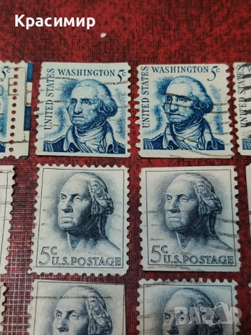 ПОЩЕНСКИ МАРКИ САЩ , снимка 6 - Филателия - 53075891