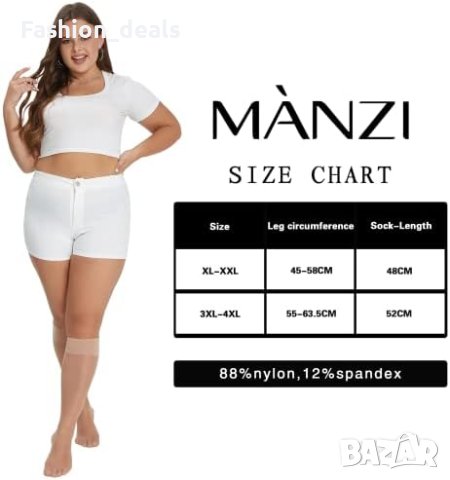 Нови 6 чифта Удобни 15D Високи чорапи с подсилени пръсти Жени , снимка 2 - Бельо - 41955519