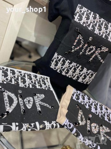 Дамски тениски Dior 2 цвята , снимка 2 - Тениски - 39828996