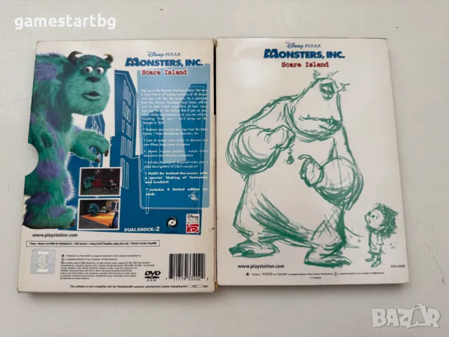 Monsters Inc Scare Island Limited Edition за PS2, снимка 2 - Игри за PlayStation - 50228935