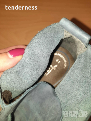 Tamaris, прекрасни боти от естествена кожа, снимка 4 - Дамски боти - 52034253