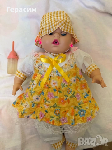 Детска играчка кукла със звук и движения на главата, снимка 2 - Кукли - 53267107