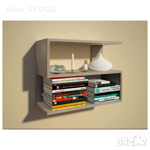 Стенна етажерка с интересен дизайн, снимка 4 - Етажерки - 36129622