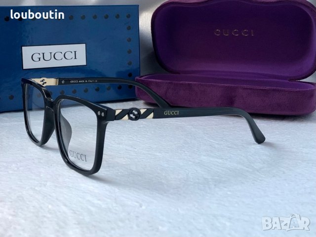 Gucci диоптрични рамки.прозрачни слънчеви,очила за компютър, снимка 9 - Слънчеви и диоптрични очила - 41839769