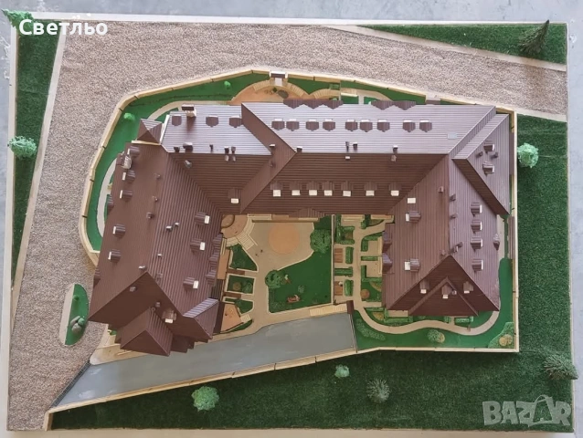 Apartment Complex Dream - Банско макет в мащаб 1:100 1:87, снимка 9 - Колекции - 53297301