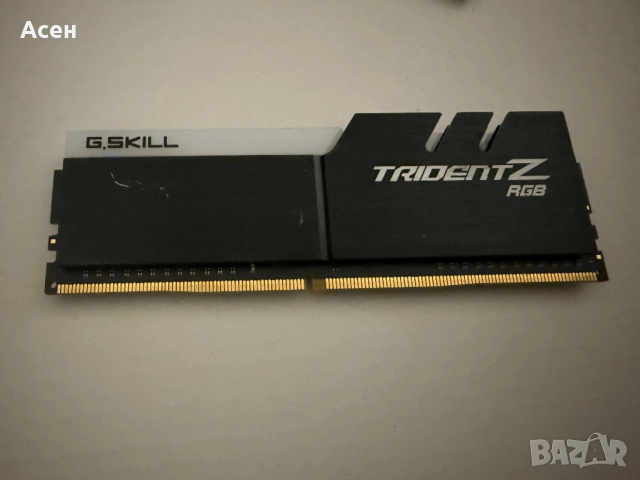 G.Skill Trident Z RGB DIMM 8GB DDR4-4133 оперативна, снимка 2 - Външни хард дискове - 41972018