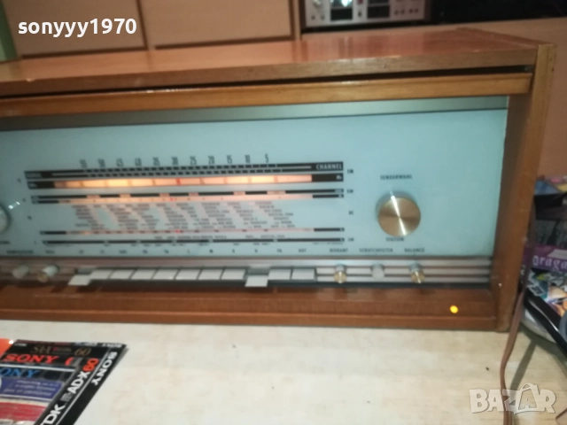 LOEWE-TUBE/STEREO-MADE IN GERMANY 3108251149LCHERY, снимка 16 - Ресийвъри, усилватели, смесителни пултове - 51549905