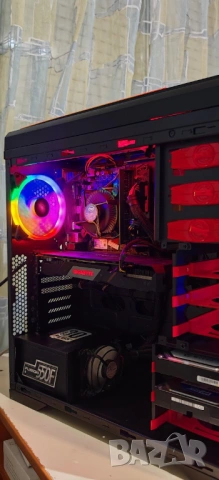 Продавам Геймърско PC I5 10400F/16Gb/256Gb SSD+1.25Tb HDD/Gigabyte Trio 1660 Super, снимка 5 - Геймърски - 53598493