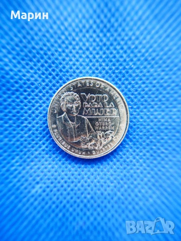 СЕРИЯ монети от програмата  American Women Quarters  2022 г., снимка 5 - Нумизматика и бонистика - 53256868