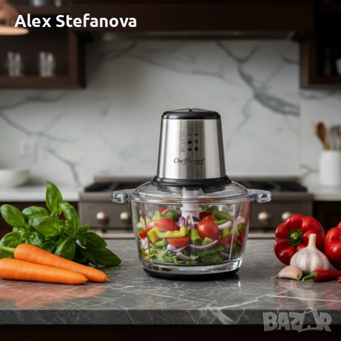 Висококачествен чопър Cheffinger CF-FP500, снимка 4 - Чопъри и пасатори - 52812238