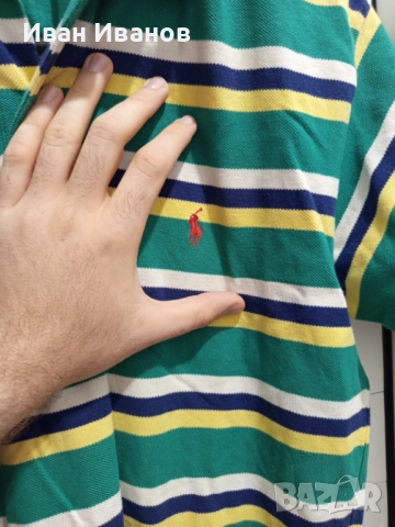 Оригинална фланелка с яка Polo Ralph Lauren, снимка 7 - Тениски - 51706640