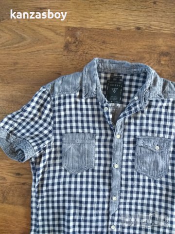 guess - страхотна мъжка риза М КАТО НОВА, снимка 6 - Ризи - 41926771