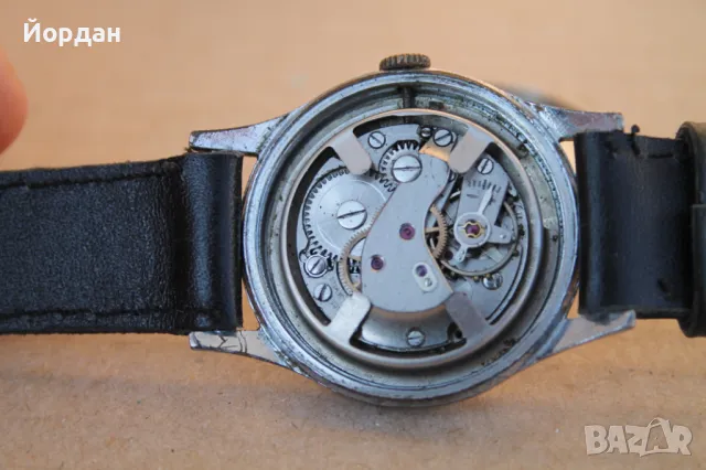 Швейцарски мъжки часовник ''Onsa'' 17 камъка, снимка 10 - Мъжки - 49304647