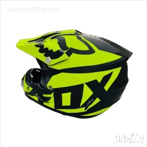Детска каска за мотор, Кросова, 0111, S, M и L размер, Неон, снимка 7 - Аксесоари и консумативи - 49310187