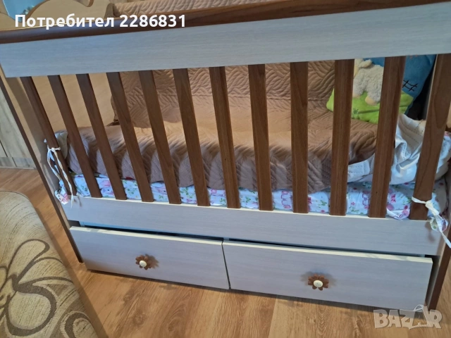 Бебешко Креватче Чиполино като ново без забележки 