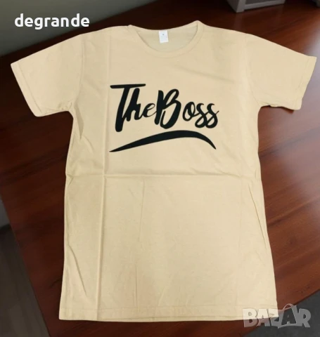 Мъжки тениски The Boss Налични размери M L XL XXL  , снимка 4 - Тениски - 51150023
