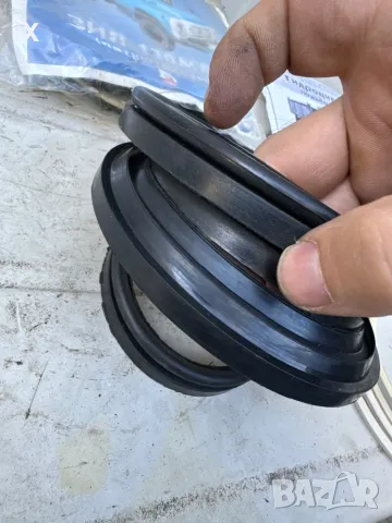 ЗИЛ Ремонтен комплект ЗИЛ-130ММЗ уплътнители за хидравличен силов цилиндър НОВ СССР, снимка 3 - Части - 47701238