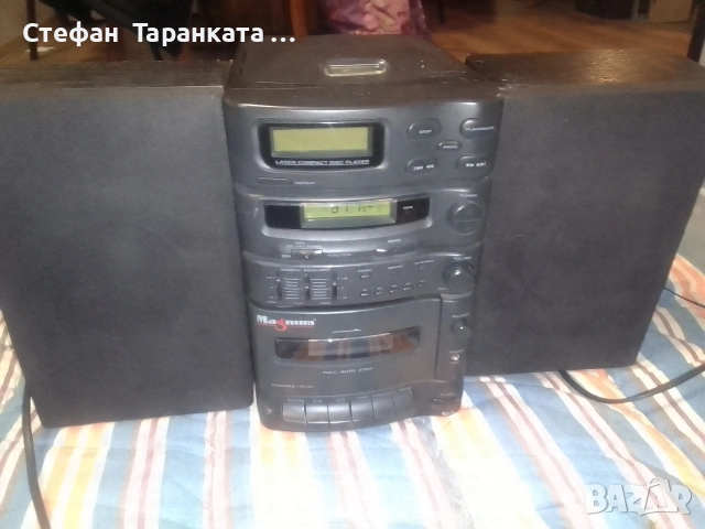 Аудио уредба със тонколони комплект 