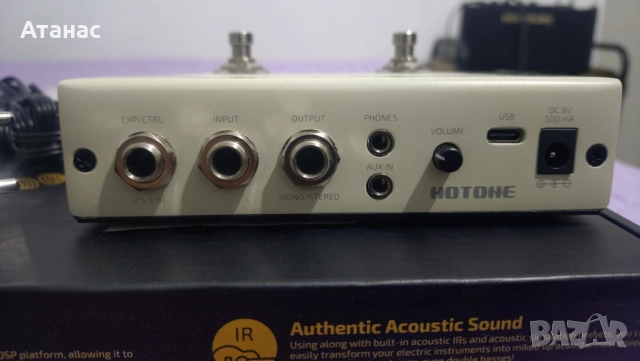 Процесор за китара - Hotone Ampero Mini -, снимка 5 - Китари - 52589695