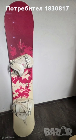 дамски сноуборд Rossignol Temptation с автомати 