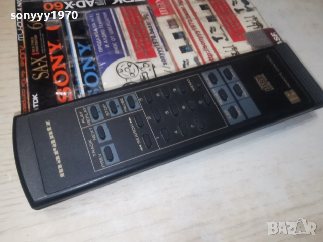 ★ █▬█ 0 ▀█▀ ★MARANTZ CD PLAYER REMOTE-ВНОС SWISS 1712251847, снимка 3 - Декове - 52828024