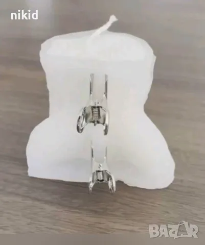 3d Деца ангел ангели прегърнати силиконов молд форма фондан смола поколад свещ гипс декор, снимка 4 - Форми - 49216448