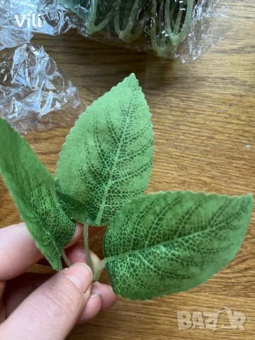 Стръкове и листа за декорация, снимка 5 - Изкуствени цветя - 53586563