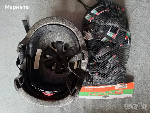 Детска каска, наколенки и подлакътници Byox , снимка 2 - Аксесоари за велосипеди - 48697541