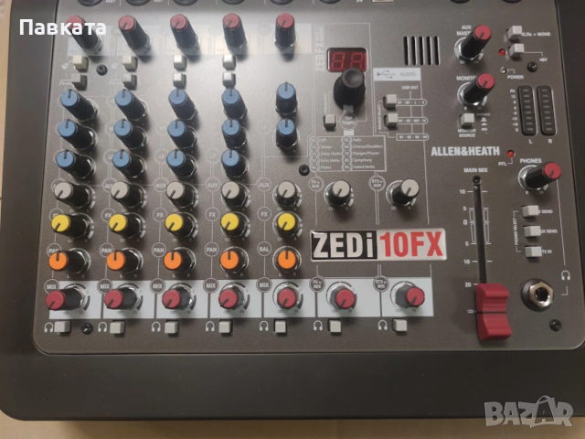 Allen & Heath Zedi-10FX, снимка 3 - Ресийвъри, усилватели, смесителни пултове - 53142553
