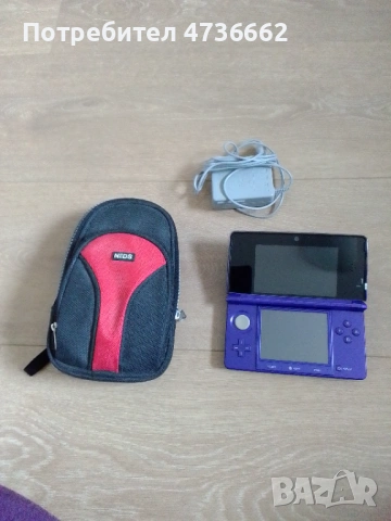 Nintendo 3DS - color: purple/ Нинтендо 3DS в лилав цвят, снимка 2 - Nintendo конзоли - 53715351