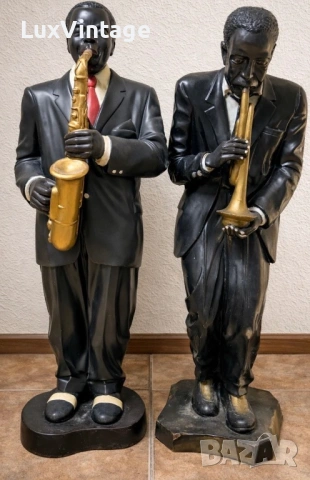 Фигури декорация скулптура музиканти 