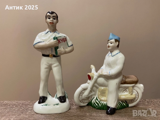 Колекция порцеланови фигури от завода Коростен (37 бр.), снимка 14 - Антикварни и старинни предмети - 52410777