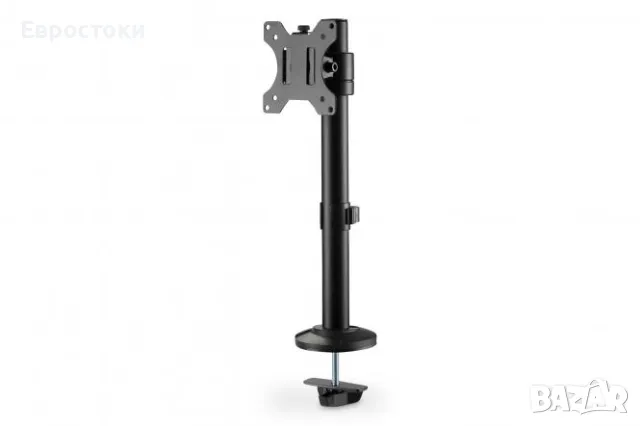 DIGITUS Универсална стойка за единичен монитор. За дисплеи от 15" до 32" (VESA 75 / 100), до 8 кг 