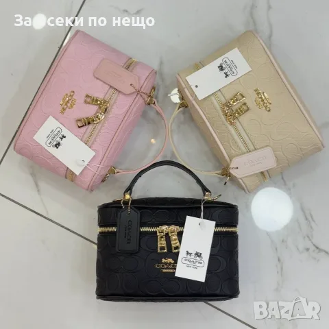 Coach Дамска Чанта Тип Куфар С Къса И Дълга Дръжка - Различни Цветове Код E152, снимка 3 - Чанти - 55840579