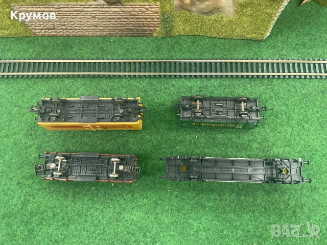Вагон товарен пътнически поща HO 1:87 влак ЖП модел , снимка 7 - Колекции - 53700359