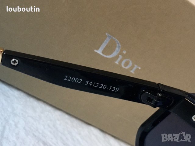 Dior дамски слънчеви очила маска 1:1 - 4 цвята, снимка 14 - Слънчеви и диоптрични очила - 41976612