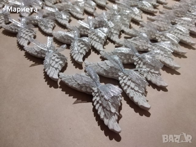 Подаръчета за гости Магнити Ангелски Крила за Кръщене Сватба Подаръци Гипсови Фигурки , снимка 6 - Други - 42376854