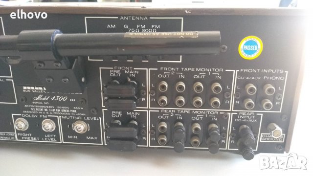 Ресивър Marantz 4300, снимка 6 - Ресийвъри, усилватели, смесителни пултове - 38679597
