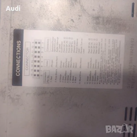 Радио CD ALPINE CDE-103BT, снимка 4 - Аудиосистеми - 56177225