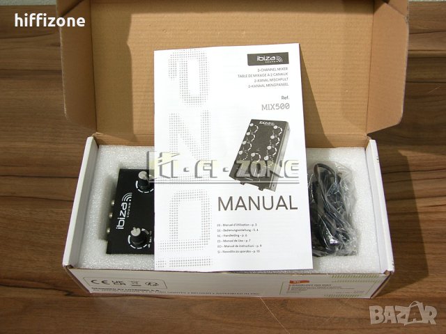  Пулт Ibiza mix500 , снимка 7 - Ресийвъри, усилватели, смесителни пултове - 44414803