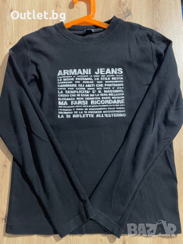 Armani Jeans Мъжка Блуза, снимка 4 - Блузи - 44633780