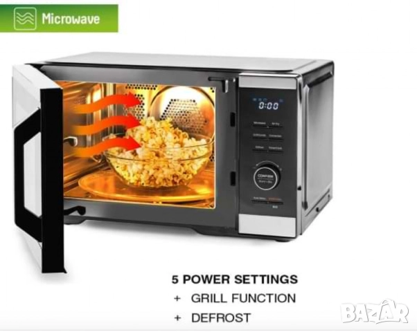 Микровълнова фурна MUHLER,  5в1- Твоята Тайна за Вкусна Храна, снимка 2 - Други - 51948590