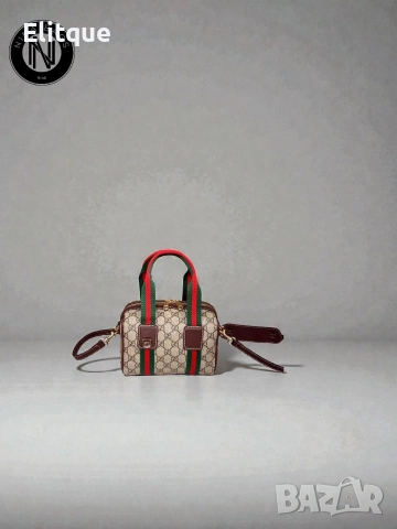чанти GUCCİ Mini GG Handbag ↔️ 20 cm ↕️ 13 cm A качество , снимка 6 - Чанти - 52713020