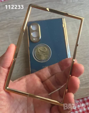 Кейс със стъклен протектор за Samsung Galaxy Z Fold 8., снимка 2 - Калъфи, кейсове - 55728428