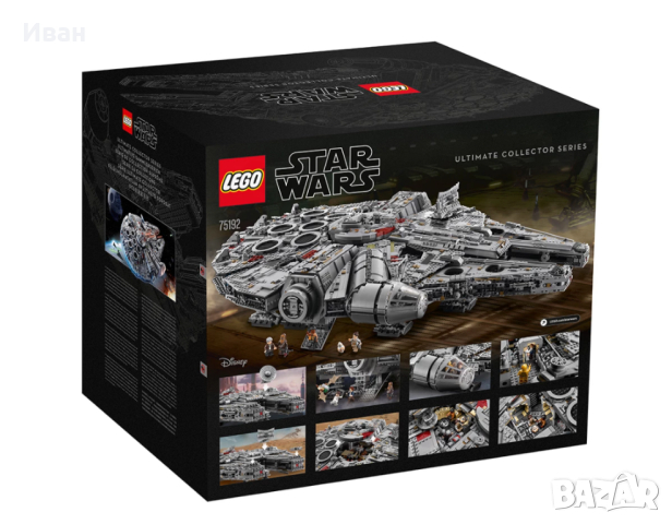 Конструктор LEGO Star Wars - Ultimate Millennium Falcon. Нови и запечатани !

, снимка 2 - Други игри - 44721084