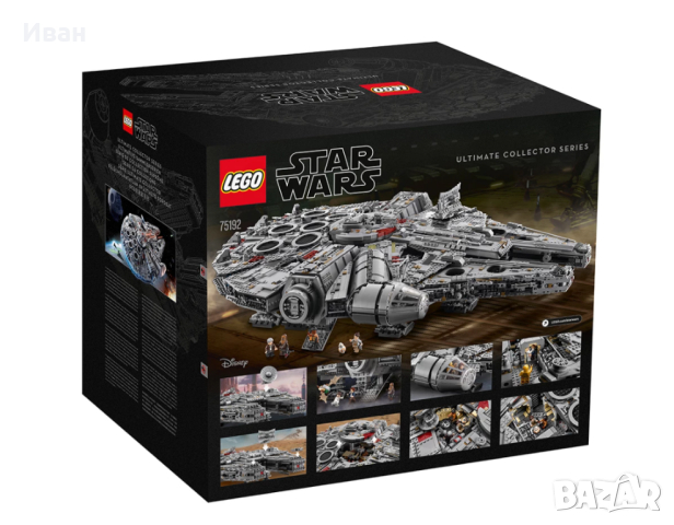 Конструктор LEGO Star Wars - Ultimate Millennium Falcon. Нови и запечатани ! , снимка 2 - Други игри - 44721084