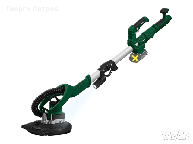 НОВ Акумулаторен шлайф за стени и тавани Жираф Parkside 20V+Чанта, снимка 8 - Други инструменти - 44744218