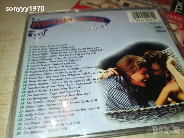 EVERGREEN MEMORIES CD 3110251915, снимка 3 - CD дискове - 52249642