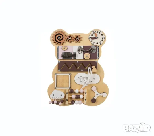 Бизиборд дъска / Монтесори бизиборд / Активна дъска / Busy board 