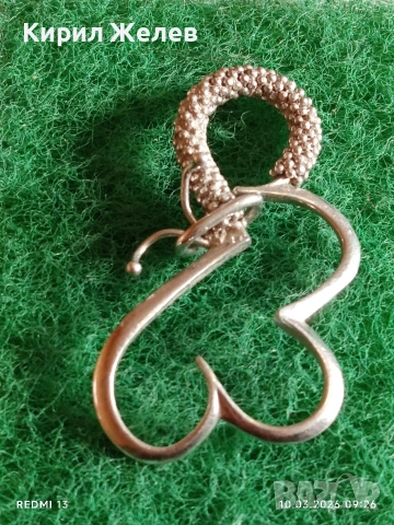 Марково сребърно Арт бижу GANEZZI майсторска изработка 54209, снимка 6 - Колиета, медальони, синджири - 53777204